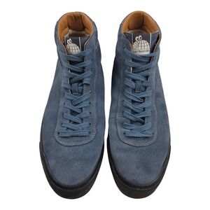 Last Resort AB Break Free Sz 13 Blue Suede High Top Skate Shoes VM001-Hi